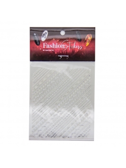Fashion Sticker Graphic Silver