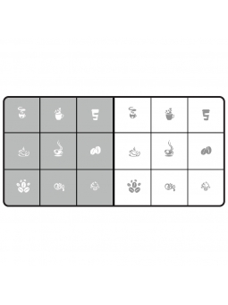 Airnails Stencil Coffee