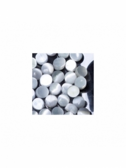 Cat Eye Stones White 50  pcs