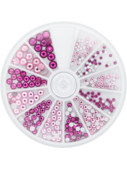 Strass Rose&Fuchsia 6sizes...