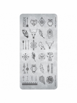 Stamping Plate 19 La Bohéme
